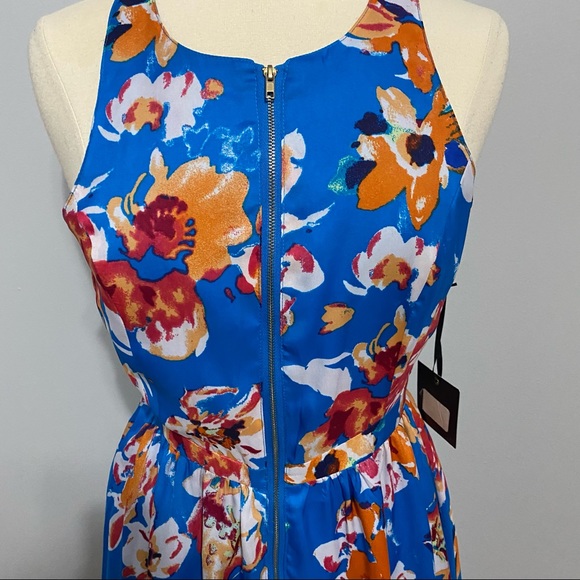 Jack by BB Dakota Caineville Floral Flowy Printed Mini Dress Size 8 NWT - Picture 7 of 10